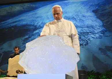 World must come together to fight climate change, Pope Leo says
