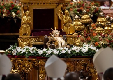 To turn away others is to turn away God, pope says on Christmas Eve