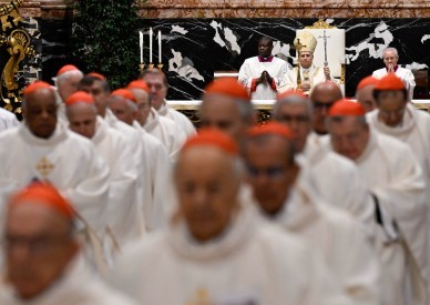 Pope embarks on synodal journey with cardinals to better listen to the world