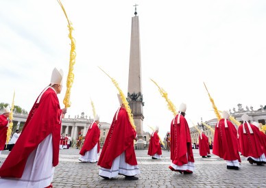 Vatican Palm Sunday recalls early Christian martyrs, brave sea captain