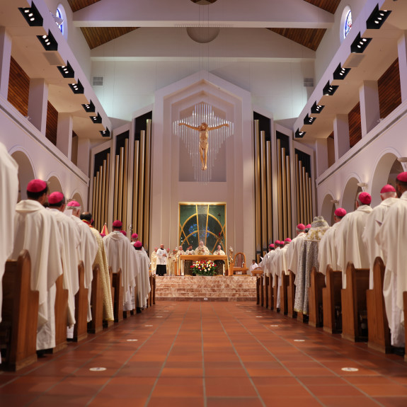 VIEW: Mass of Consecration of the United States of America to the Most Sacred Heart of Jesus on the Occasion of the Two-Hundred Fiftieth Anniversary of the Declaration of Independence (