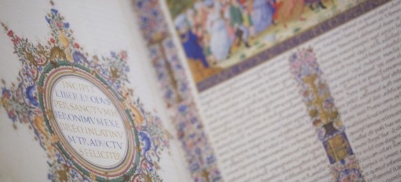 Illuminated bible