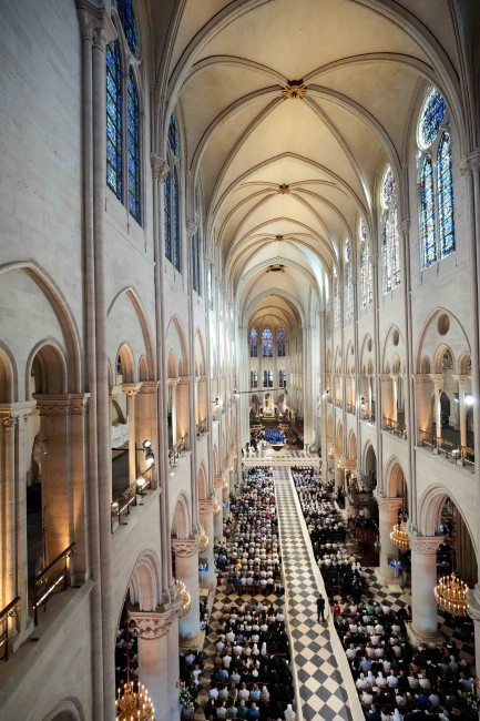 notre dame inside