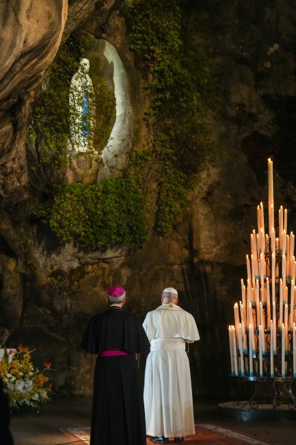 pope lourdes 2026