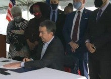 Virginia Gov. Ralph Northam signs legislation 