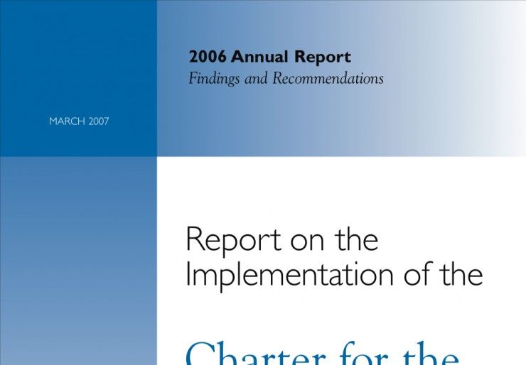 2006 Annual Report on the Implementation of the Charter for the Protection of Children and Young People