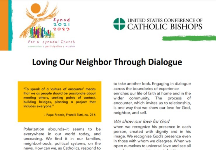 Loving Our Neighbor Through Dialogue Cover Image