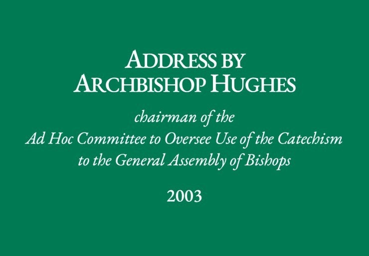 Archbishop Hughes Address cover image
