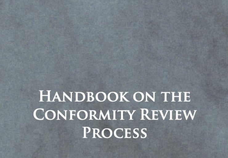 Conformity Review Process Handbook cover image