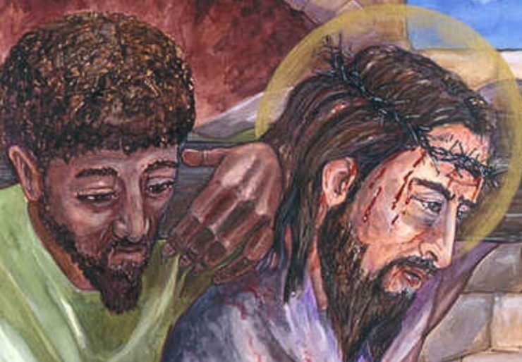 Stations of the Cross Painting
