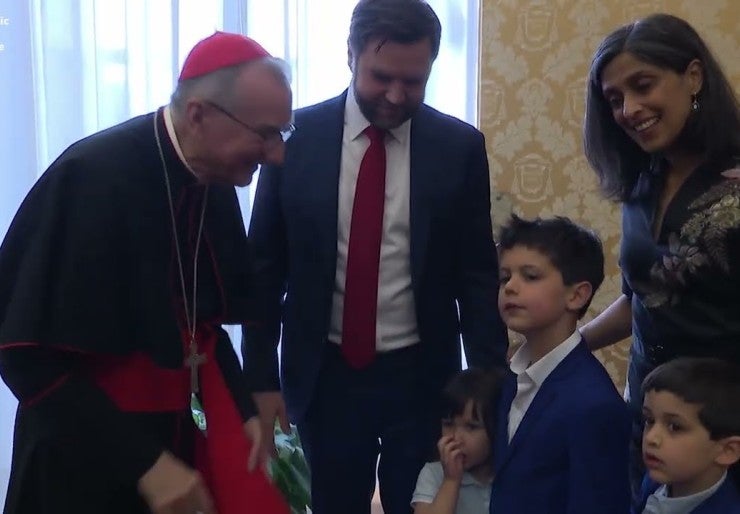 JD Vance meets with Vatican secretary of state