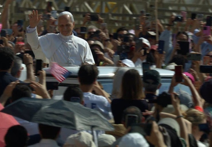 Pope Leo: We can't get used to war!