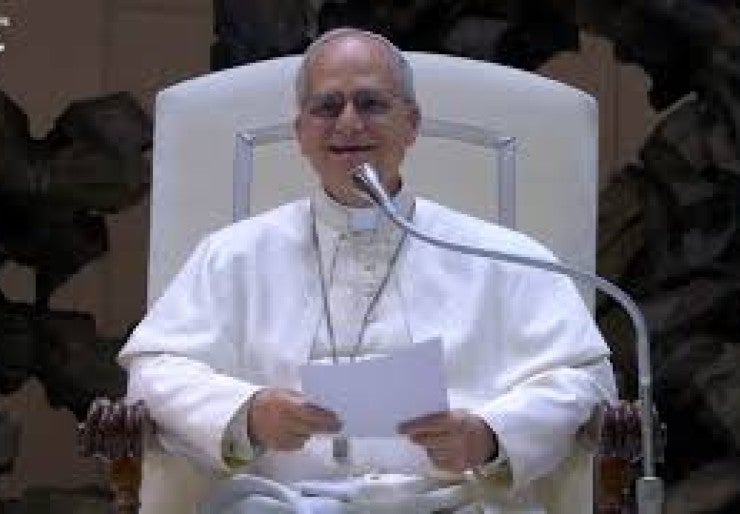 Pope Leo to media: Speak truth in love