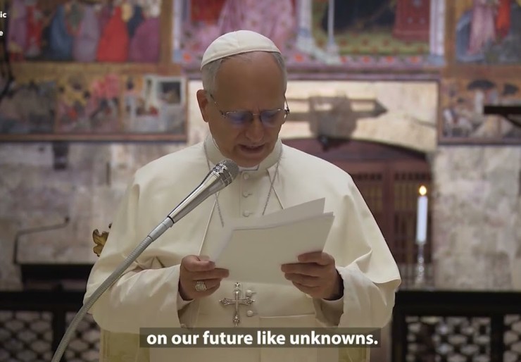 Pope Leo: Bishops must lead in a divided world