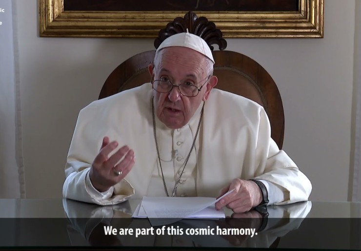 Pope: We are part of a cosmic harmony