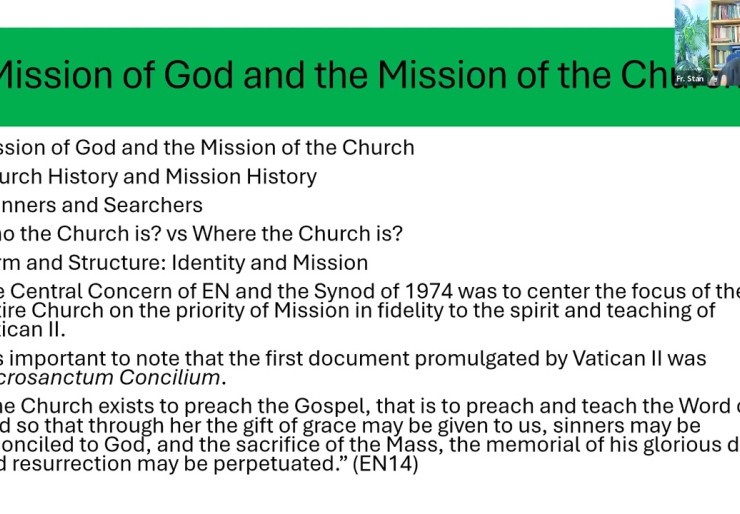 Spirit of Evangelization and Ecumenism