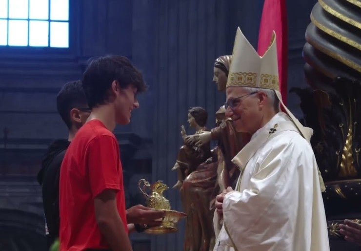Pope Leo on sports, God