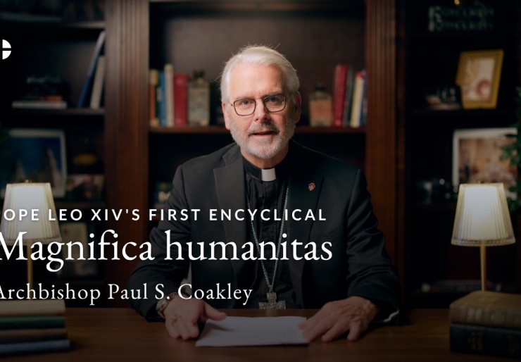 Archbishop Coakley Welcomes Pope Leo XIV’s Encyclical