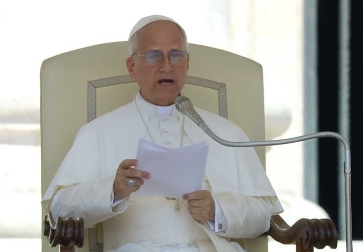 Pope Leo: God can change the course of our lives!
