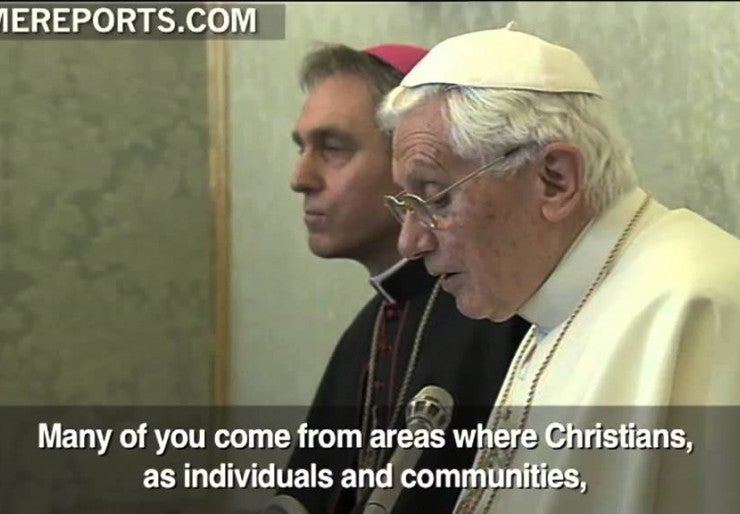 Benedict XVI meets with Oriental Orthodox Church leaders