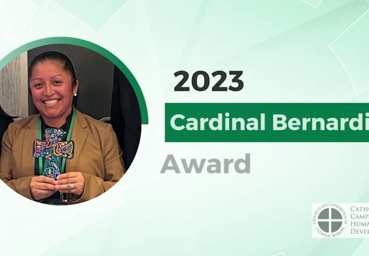 2023 Cardinal Bernardin Award Winner, Ivonn Rivera