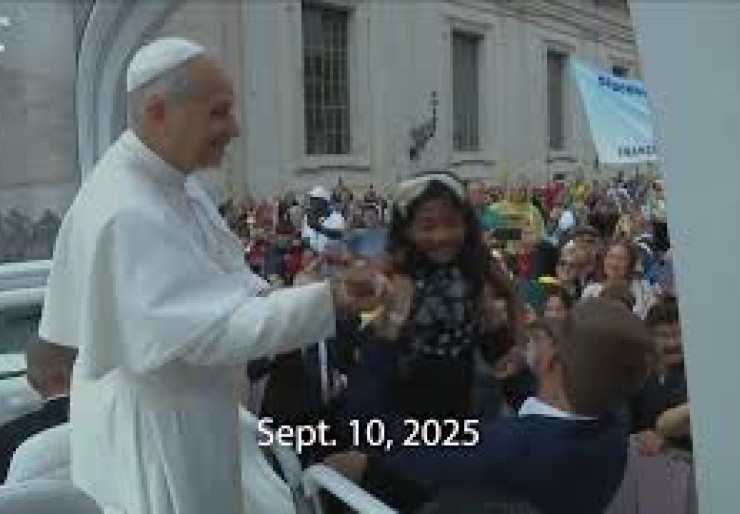 Pope Leo: God hears his children's cries