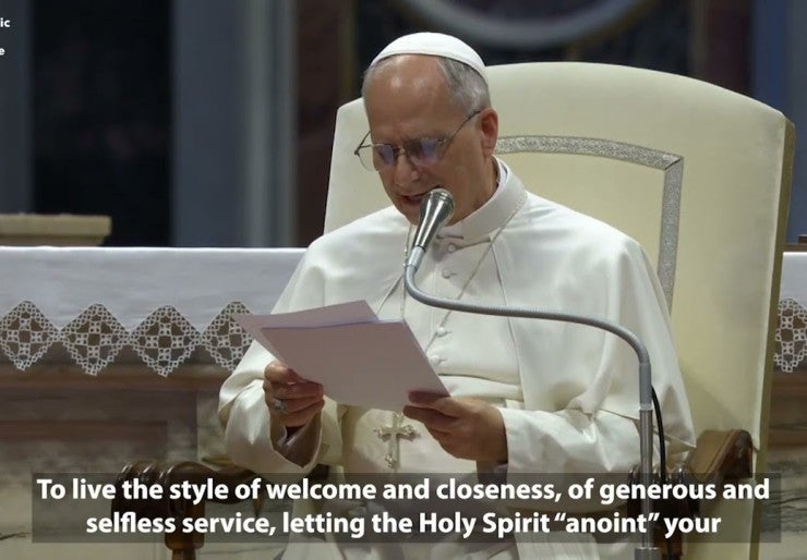 Pope Leo's message to seminarians
