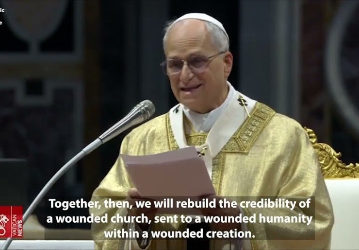 Pope Leo to new priests: Rebuild church's credibility!