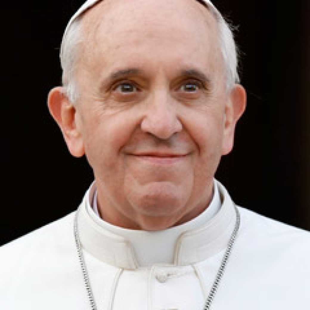 Pope Francis Portrait in Color