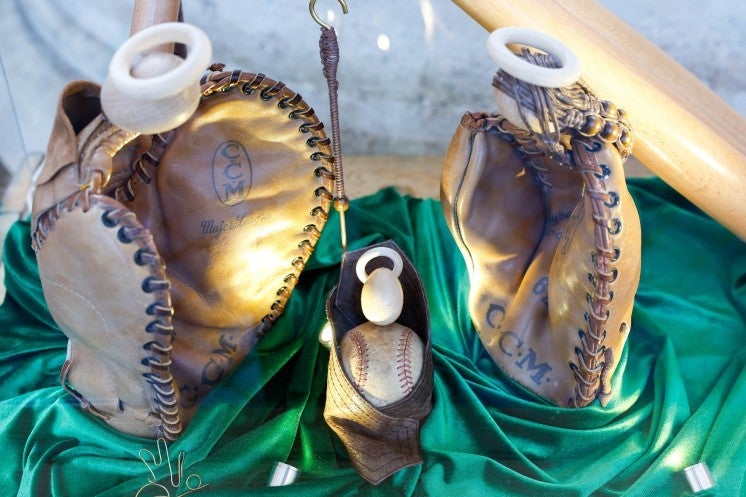 A Nativity scene at the Vatican.