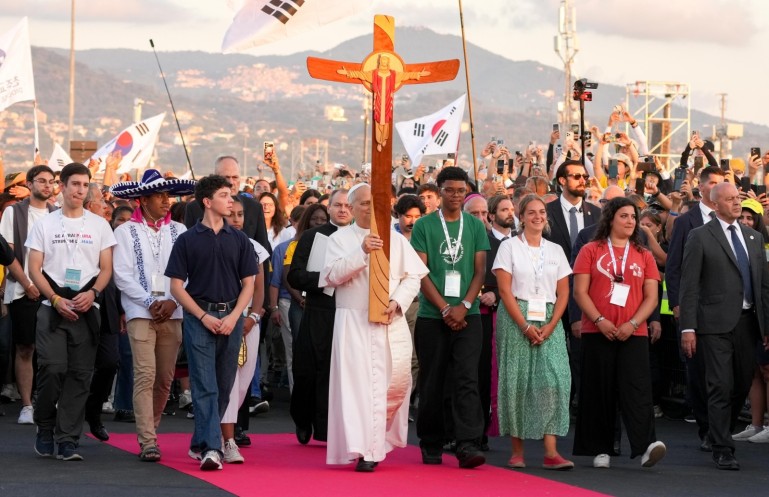 Pope Leo Jubilee Cross