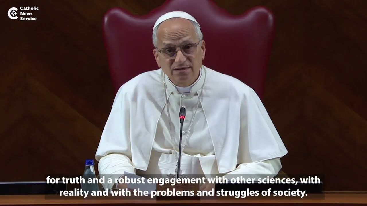 Pope Leo calls for academic excellence in the church