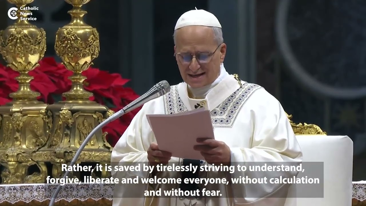 Pope Leo welcomes 2026 with a call for peace