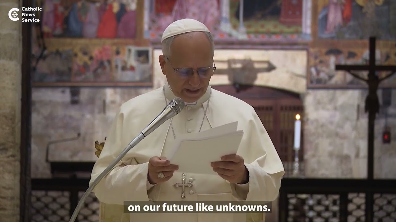 Pope Leo: Bishops must lead in a divided world