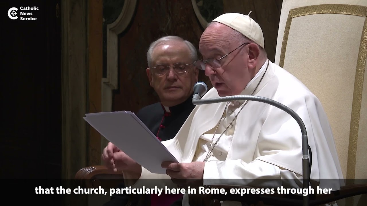 Pope speaks to NAC seminarians