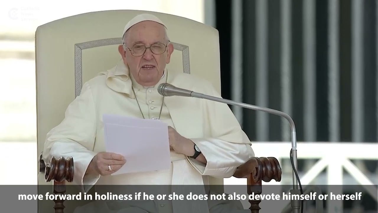 Pope: Focus on the poor to become holy