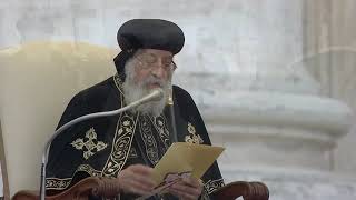 Pope shares general audience with Coptic church leader