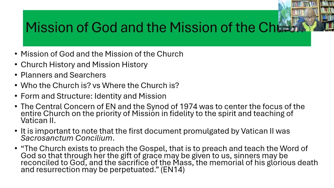 Spirit of Evangelization and Ecumenism