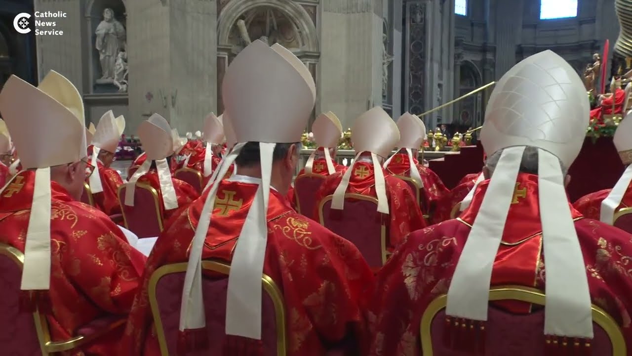 Cardinals pray for the right pope