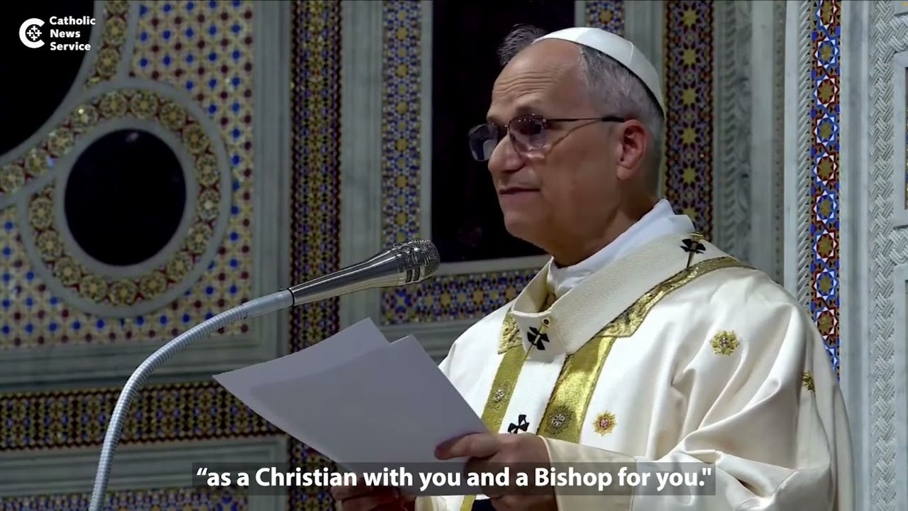 Pope Leo XIV takes possession of Rome's cathedral