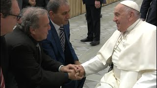 Pope hails example of an Israeli and an Arab dad