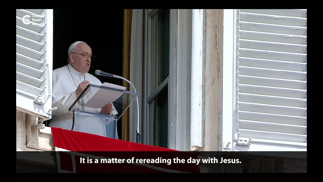 Pope: Reflect on your day with Jesus