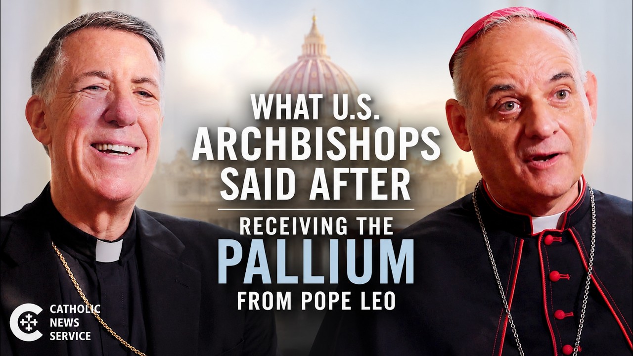 What U.S. Archbishops Said After Receiving the Pallium From Pope Leo