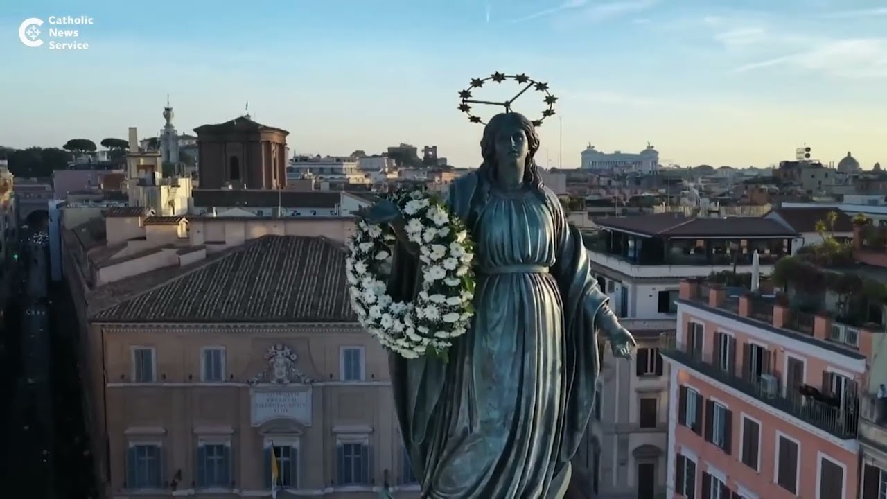 Pope: May Mary lead humanity to Jesus