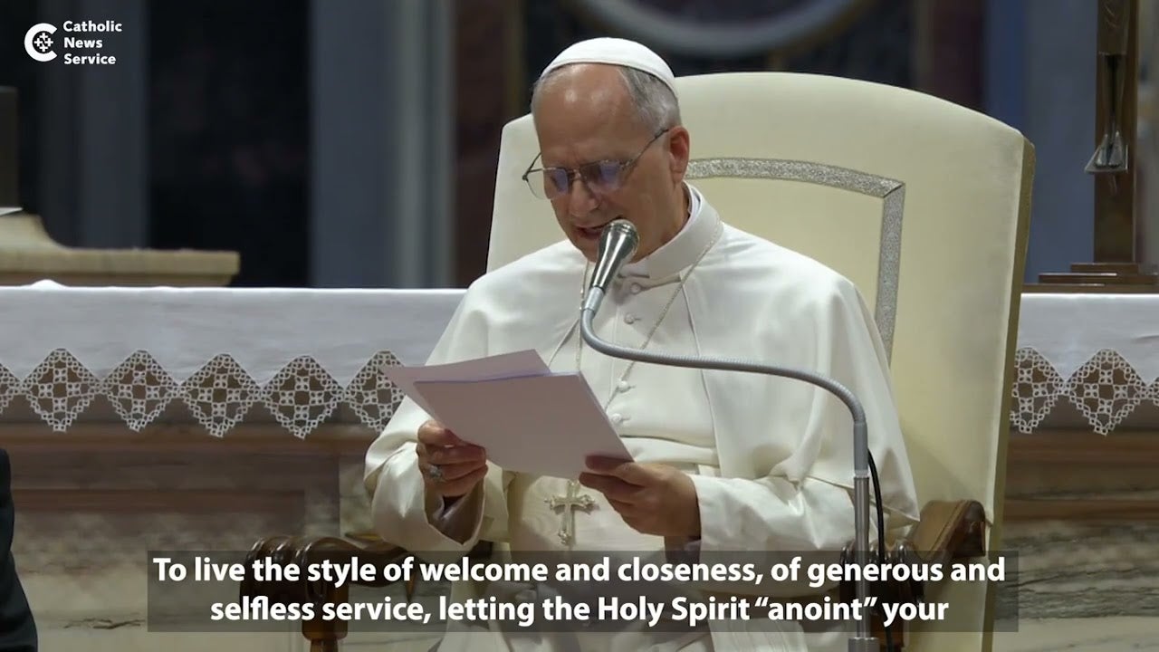 Pope Leo's message to seminarians