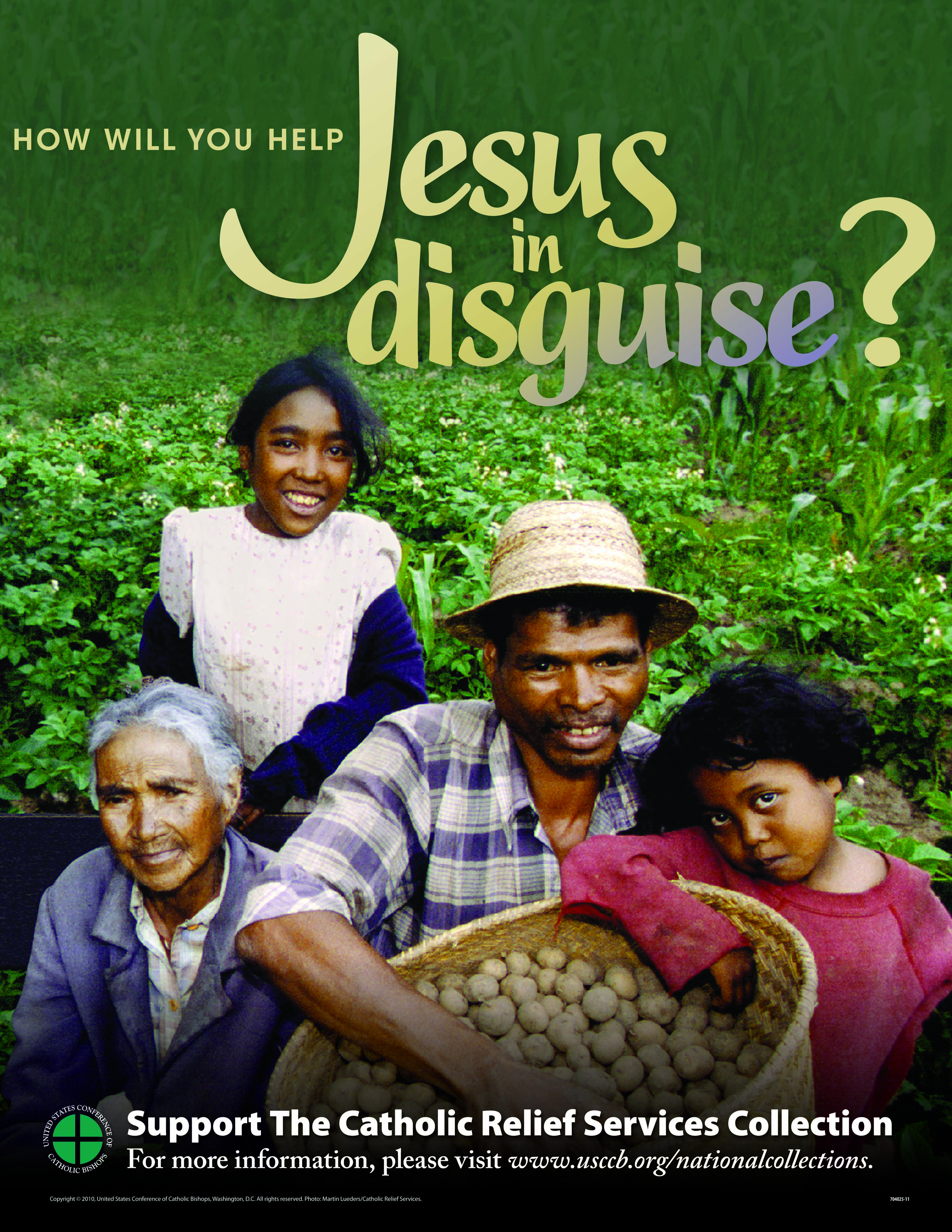 Catholic Relief Services Collection Poster 2011 USCCB